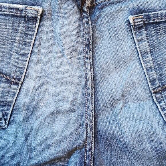 7 For All Mankind Men's Austyn Relaxed Straight Leg Jeans Medium Wash Size 34 - Picture 10 of 10